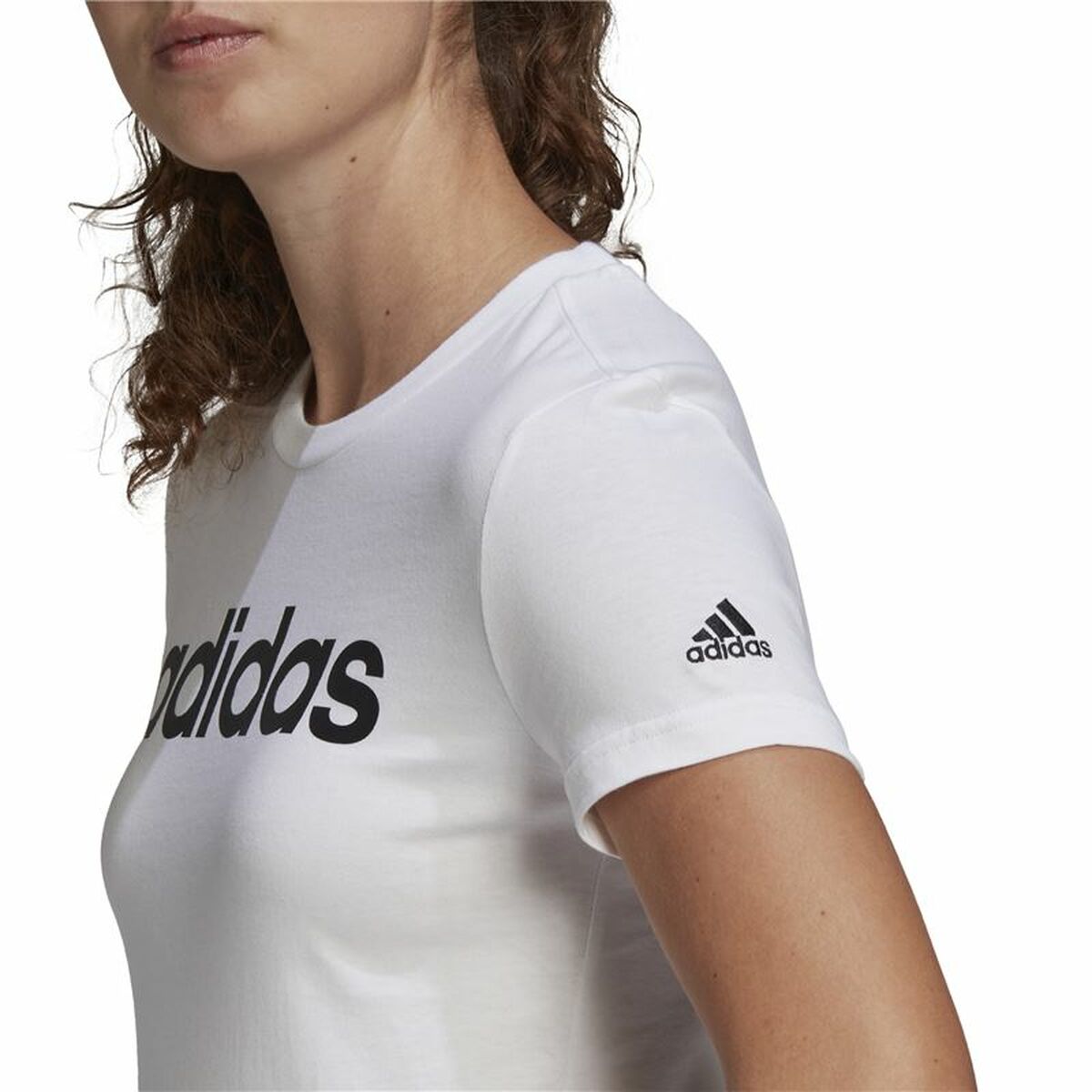 Women’s Short Sleeve T-Shirt Adidas White