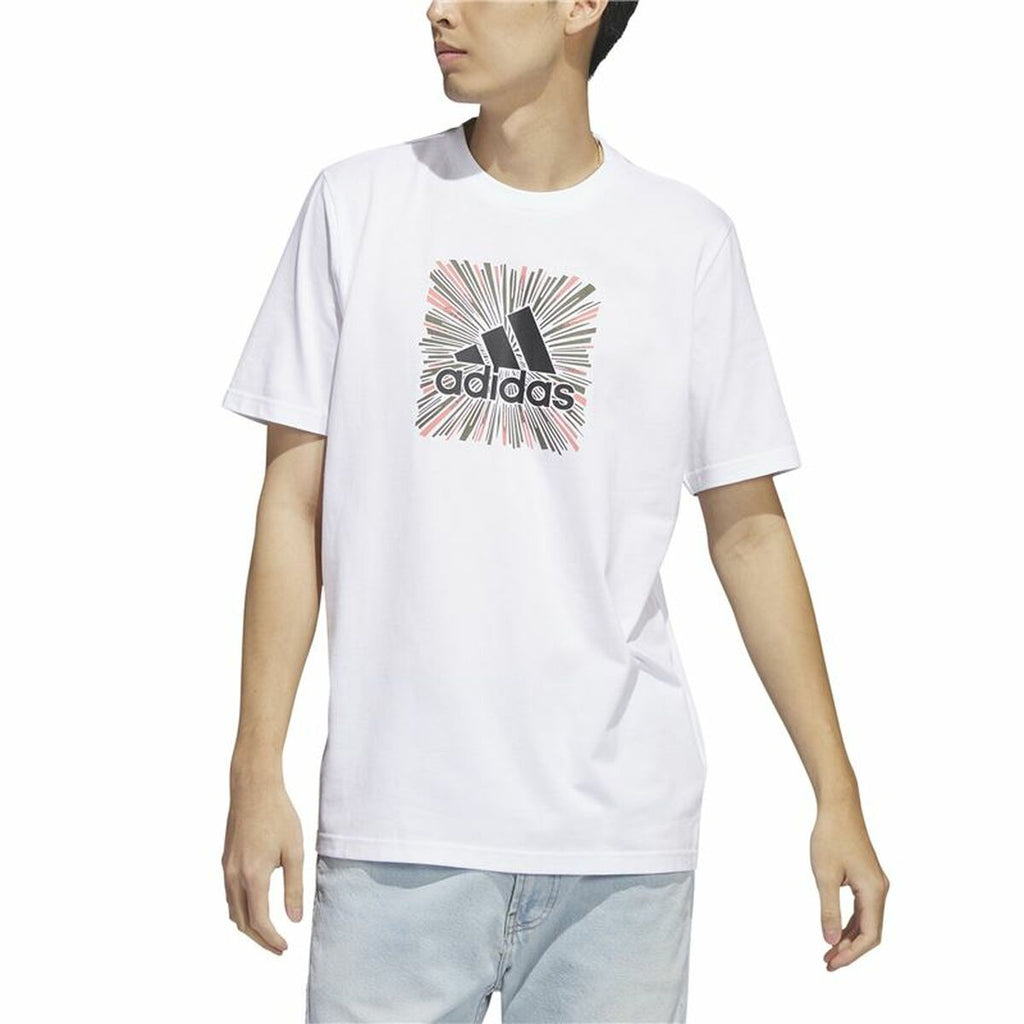 Men’s Short Sleeve T-Shirt Adidas Sport Optimist (XS)