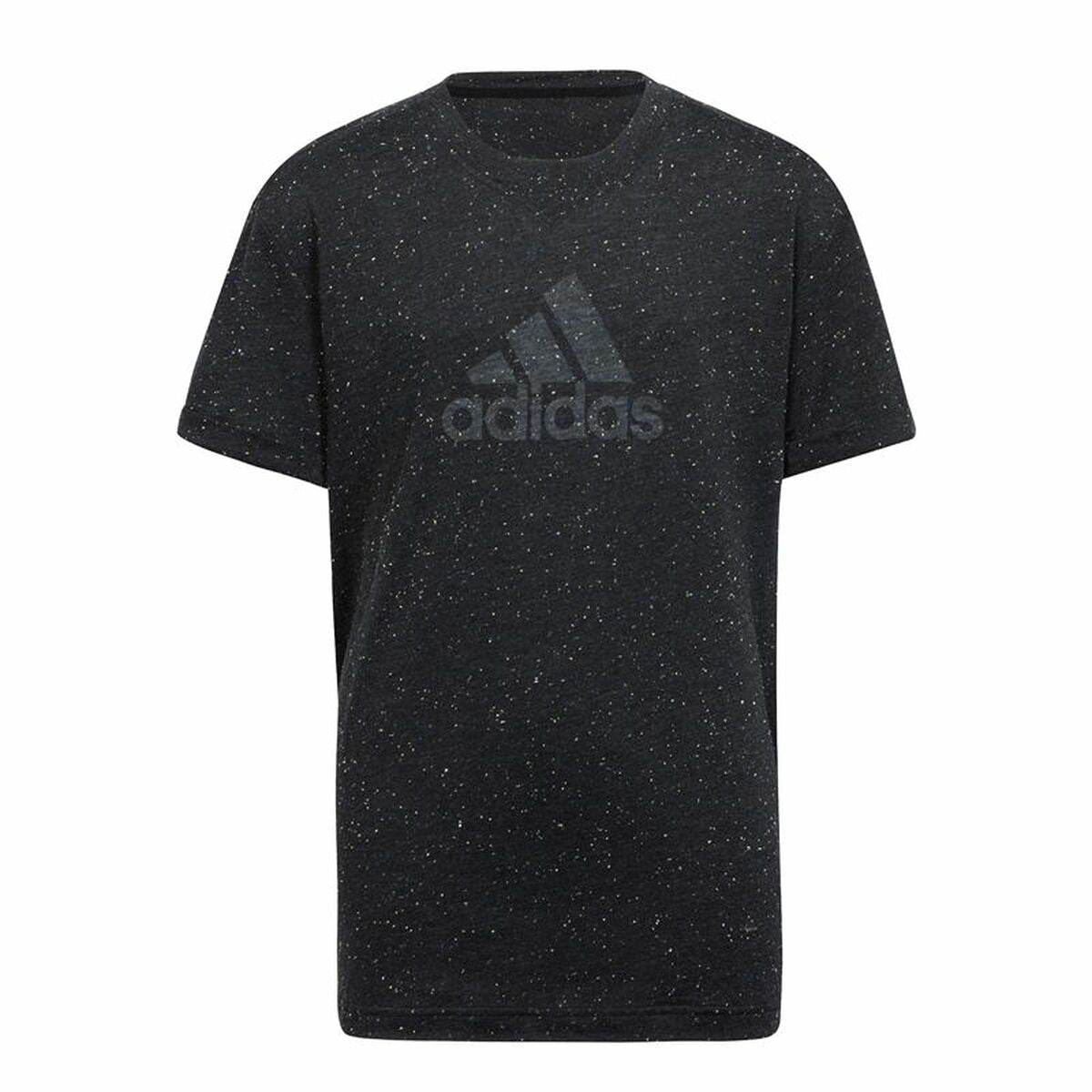 Child's Short Sleeve T-Shirt Adidas Black