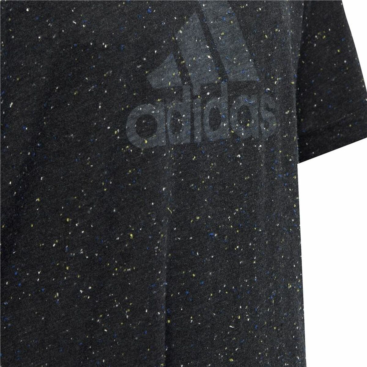 Child's Short Sleeve T-Shirt Adidas Black