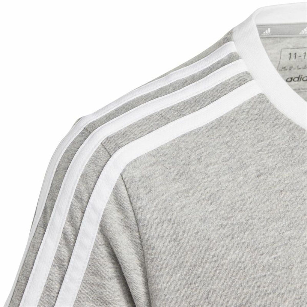 Child's Short Sleeve T-Shirt Adidas Grey
