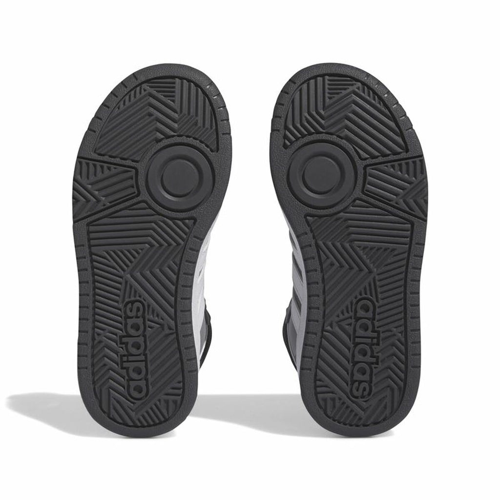 Sports Shoes for Kids Adidas Hoops 3.0 Mid Grey