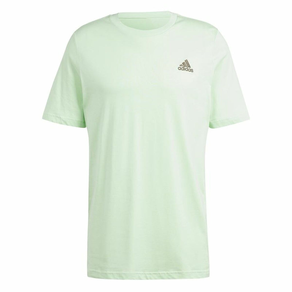 Men’s Short Sleeve T-Shirt Adidas adidas Sl Green