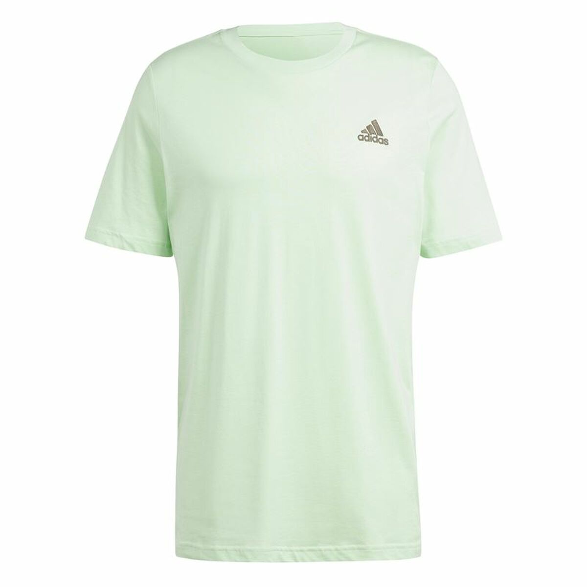Men’s Short Sleeve T-Shirt Adidas adidas Sl Green