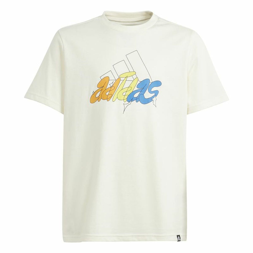 Short Sleeve T-Shirt Adidas Gfx Illustrated Infantil