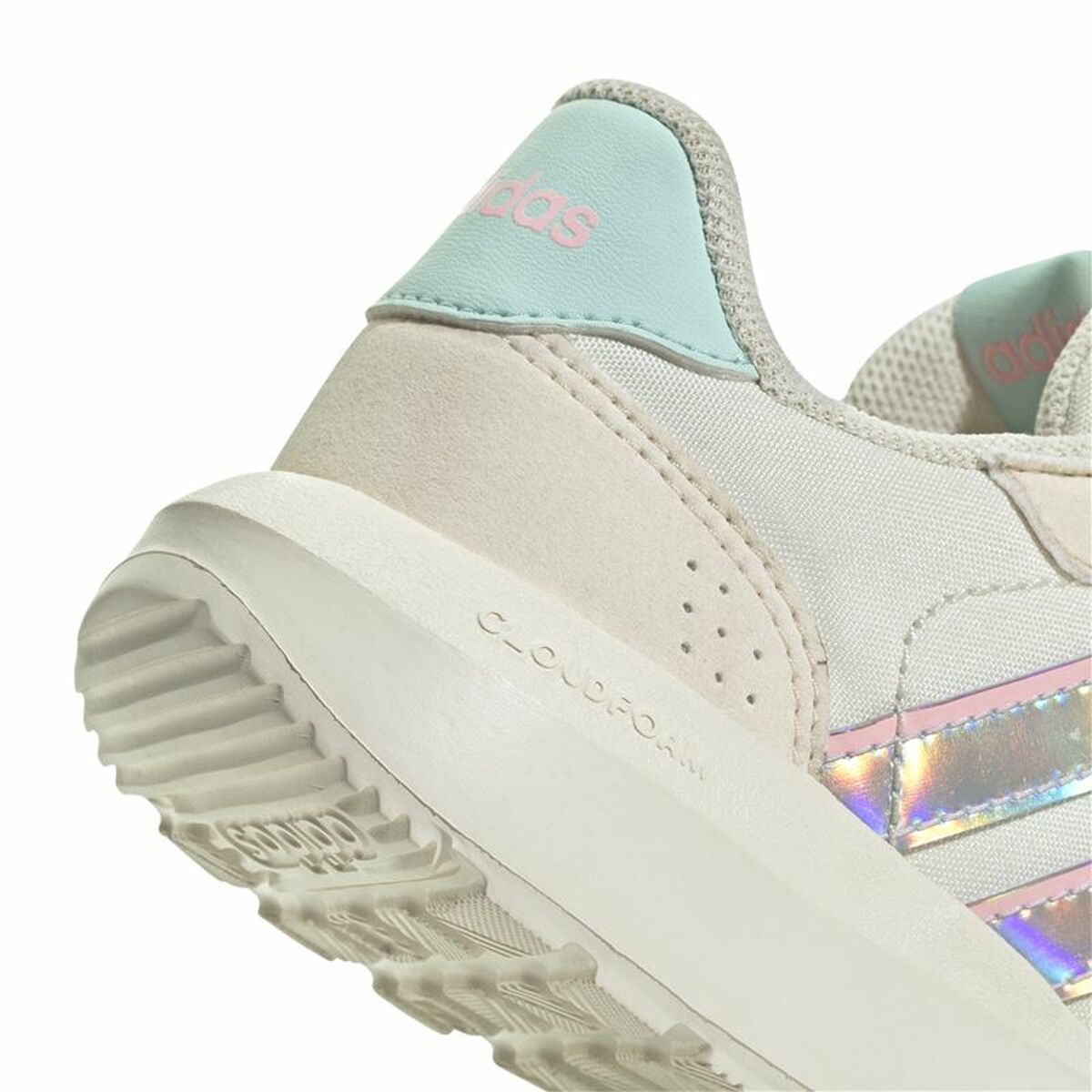 Sports Shoes for Kids Adidas Run 60S White