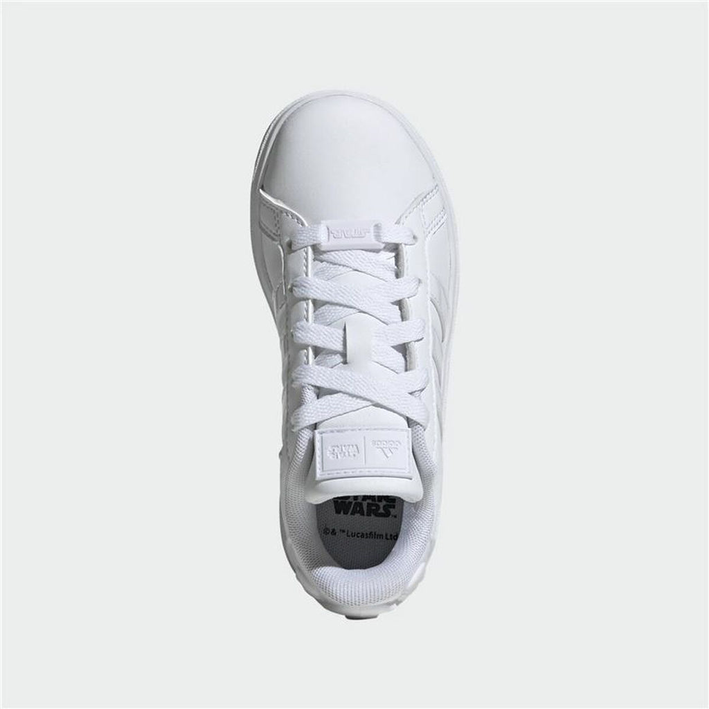 Sports Shoes for Kids Adidas Star Wars Grand Court 2.0 K White