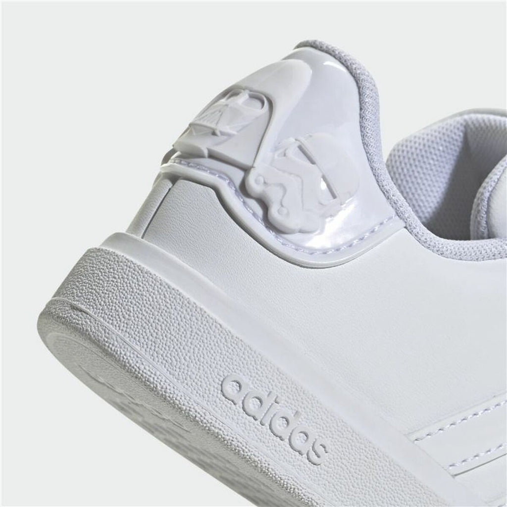 Sports Shoes for Kids Adidas Star Wars Grand Court 2.0 K White