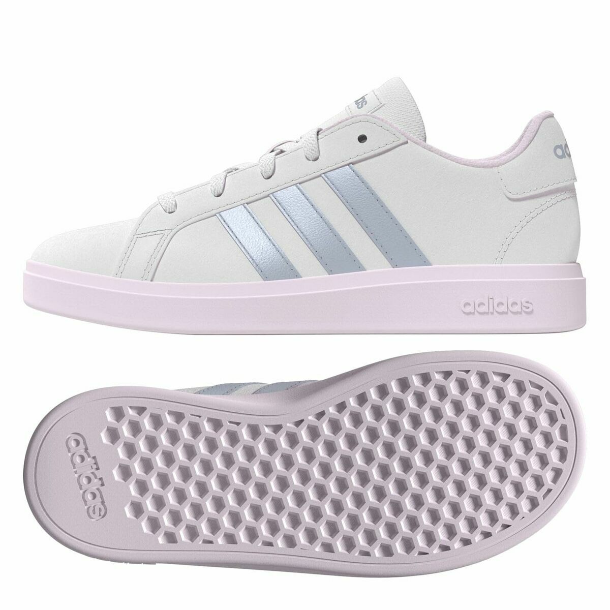 Sports Shoes for Kids Adidas Grand Court 2.0 White
