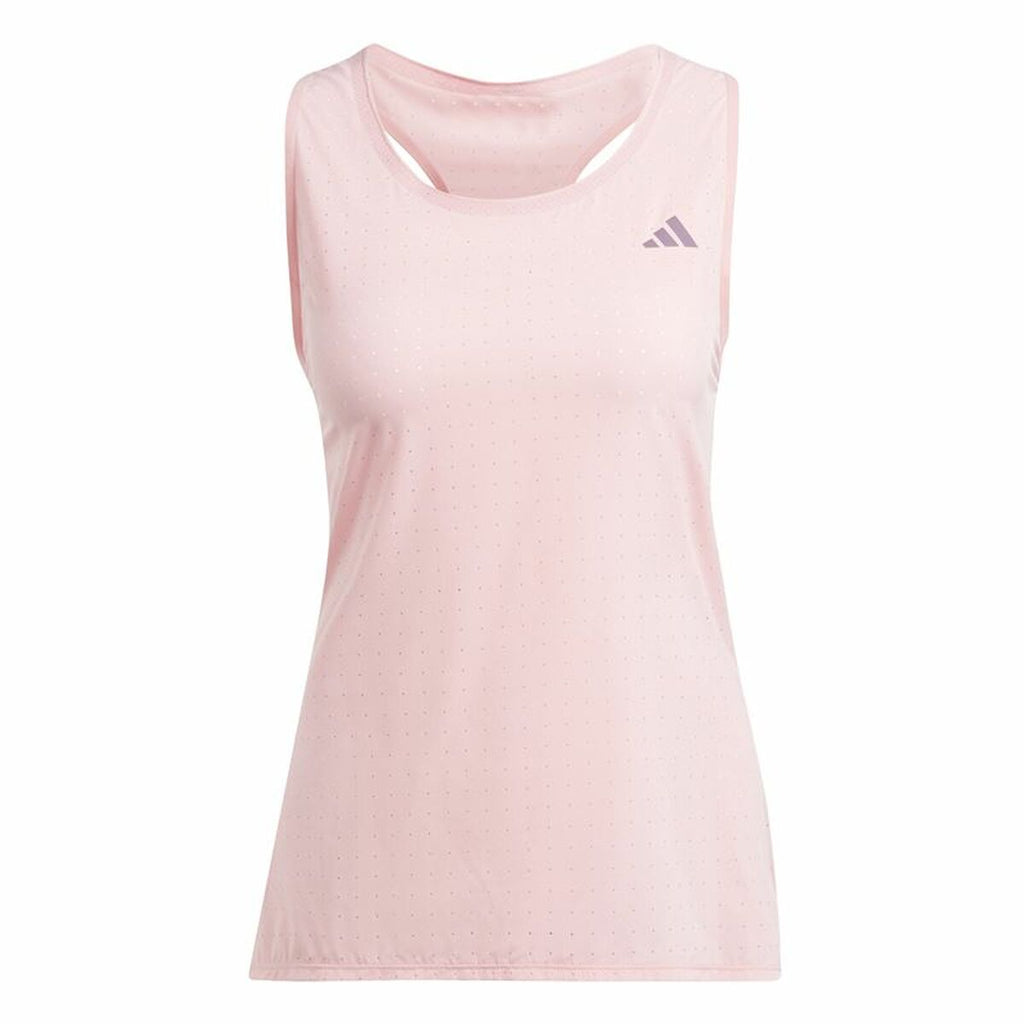 Men’s Short Sleeve T-Shirt Adidas Adizero Pink