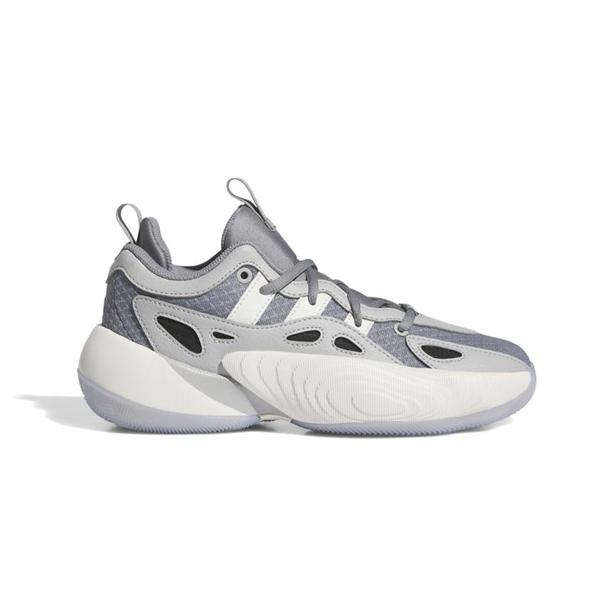 Basketball Shoes for Children Adidas Trae Unlimited White Grey