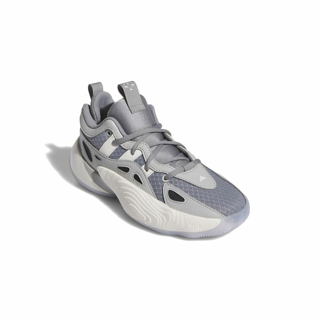 Basketball Shoes for Children Adidas Trae Unlimited White Grey