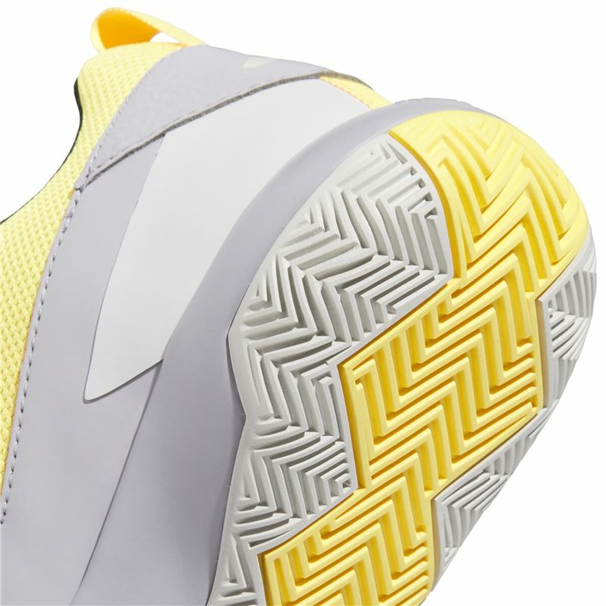 Basketball Shoes for Children Adidas Cross Em Up Select Mid Yellow Grey