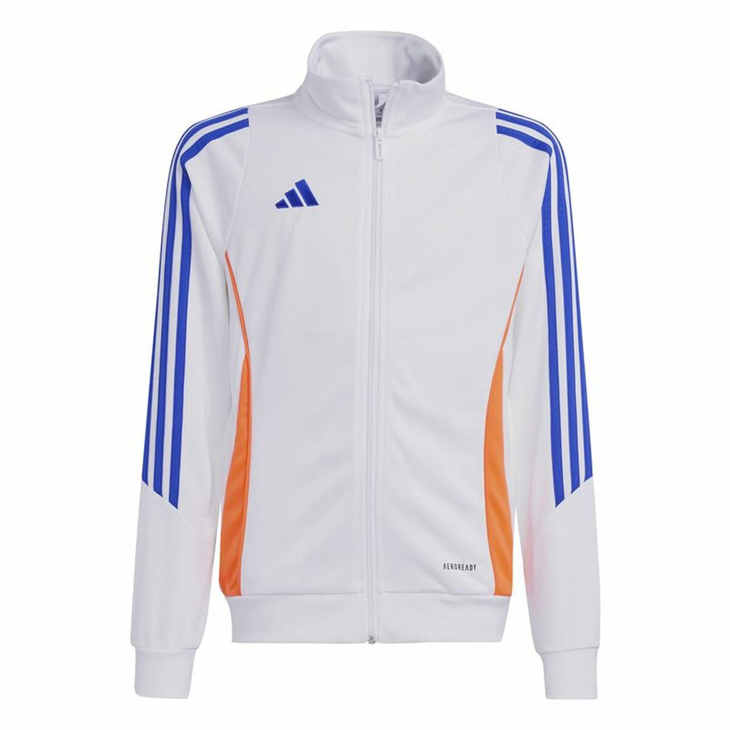 Children's Sports Jacket Adidas Tiro24 Training White
