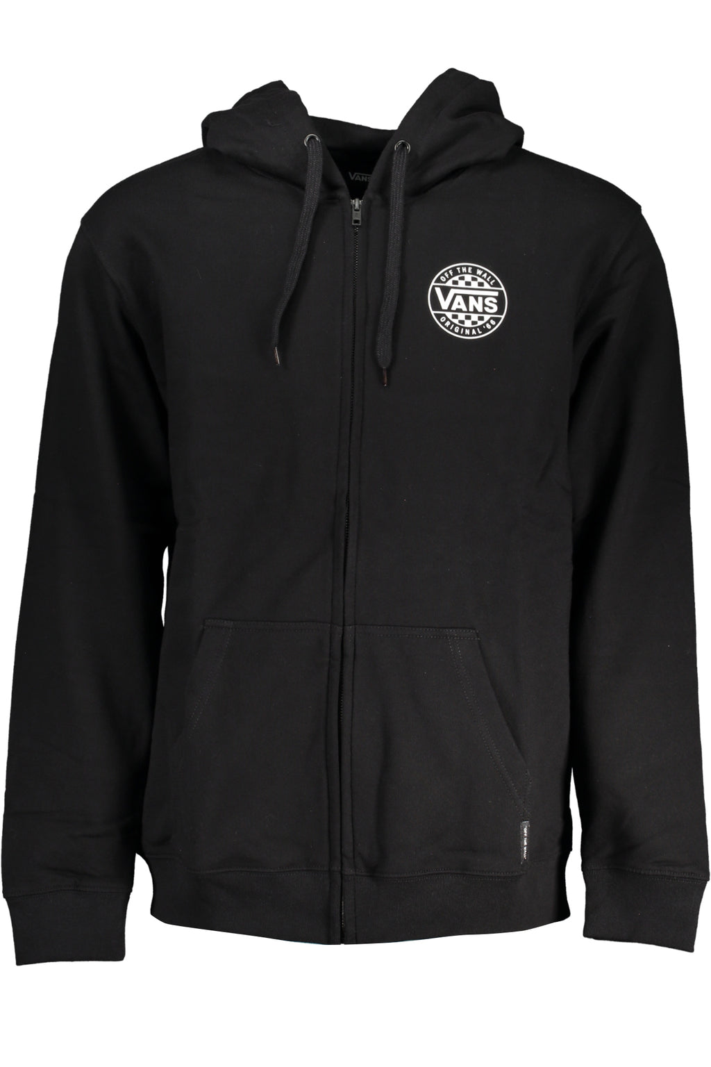VANS MEN'S BLACK ZIP SWEATSHIRT