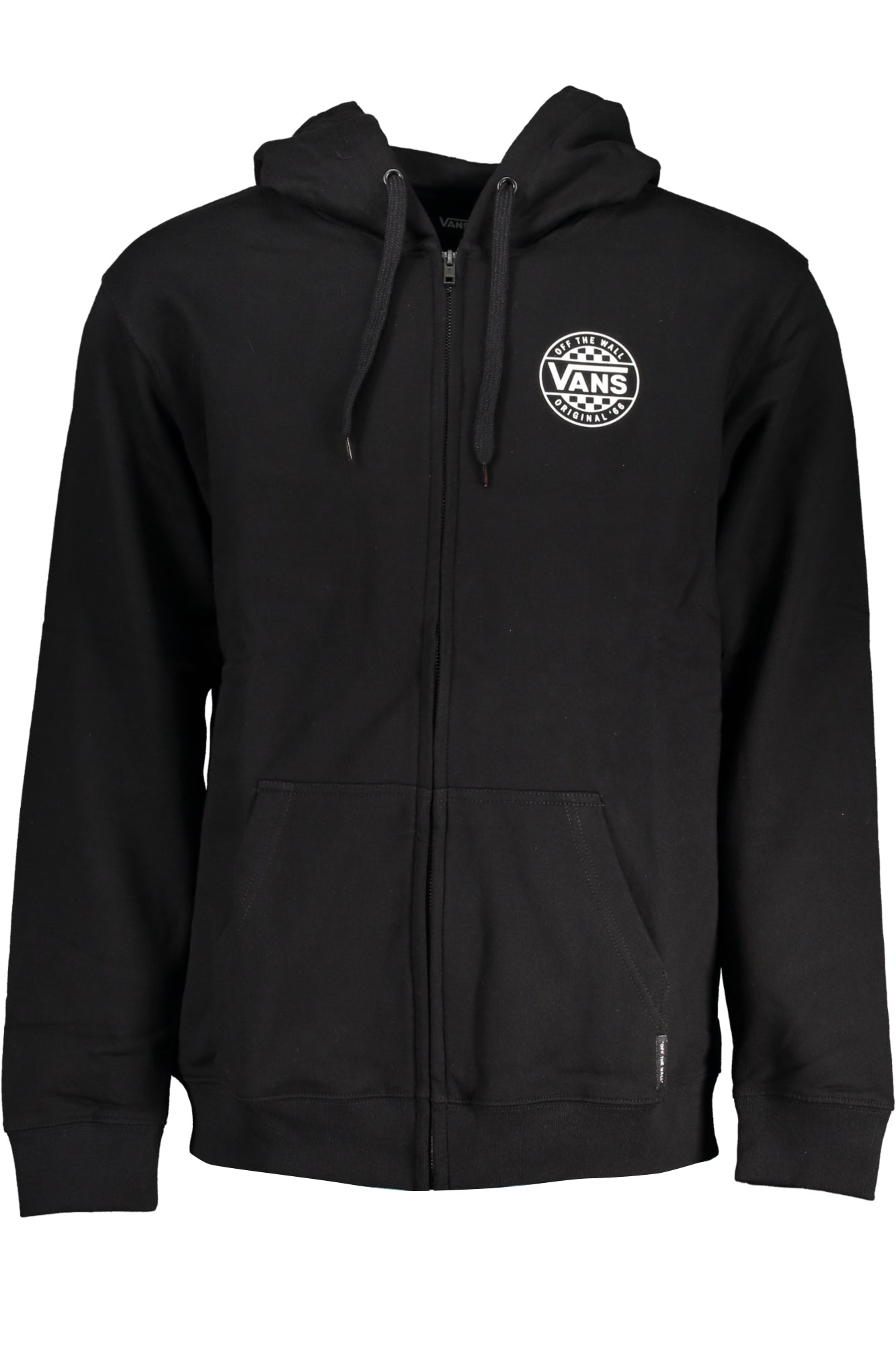 VANS MEN'S BLACK ZIP SWEATSHIRT