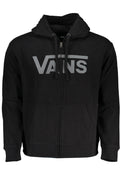 VANS MEN'S BLACK ZIP SWEATSHIRT