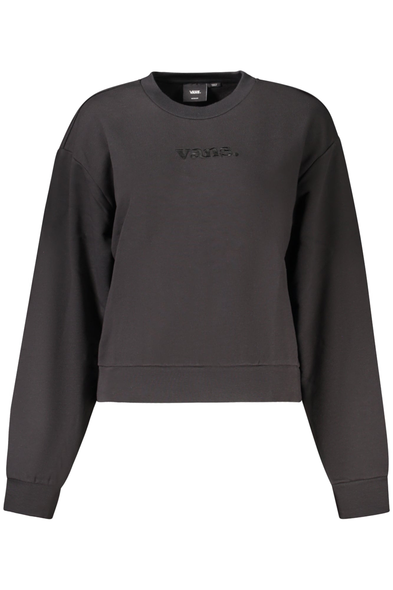 VANS WOMEN'S ZIP-UP SWEATSHIRT BLACK