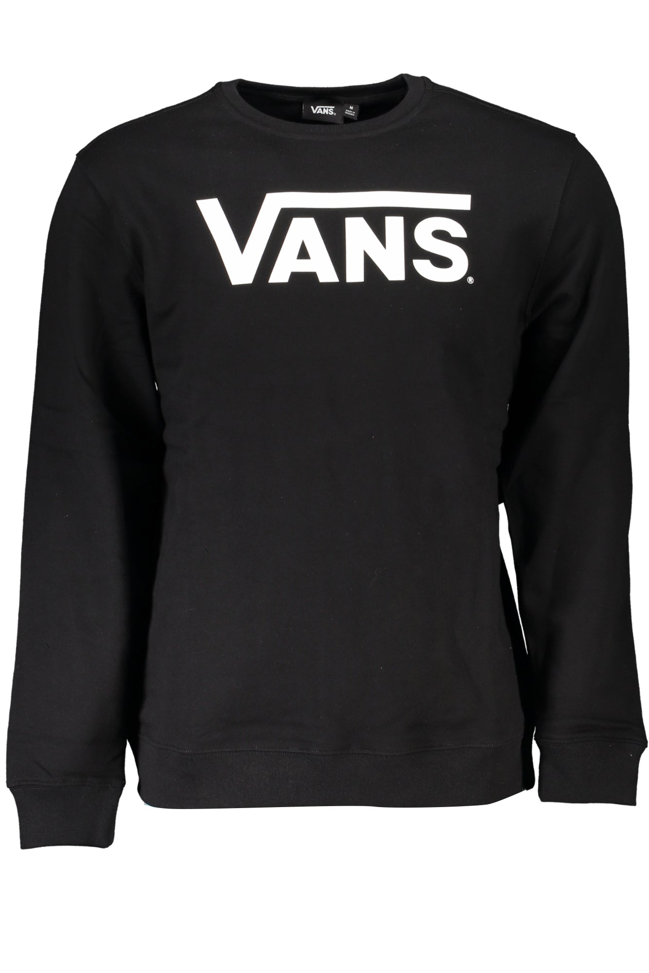 VANS BLACK MEN'S ZIPLESS SWEATSHIRT